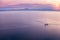 The small cove of the Corinthian gulf near Heraion of Perachora, Greece