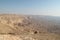 Small Crater View in Negev Desert, Israel