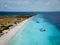 Small Curacao Island famous for daytrips and snorkling tours on the white beaches and blue clear ocean, Klein Curacao