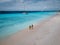 Small Curacao Island famous for daytrips and snorkling tours on the white beaches and blue clear ocean, Klein Curacao