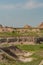 Small Deer Stands Alert in Badlands