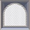 Small dormer window wih sash - 3D illustration