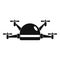 Small drone icon, simple style