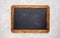 Small empty chalkboard