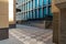 Small empty courtyard in Cherry Creek district