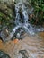 Small falls in the top of the mountain