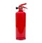 Small fire extinguisher  on white background