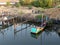 A  Small Fishing Boat At The Silent Beach