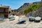 Small fishing boats on a boat ramp mallorca