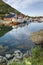 Small fishing harbor on Lofoten Islands