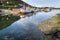 Small fishing harbor on Lofoten Islands