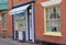 Small fishmongers shop with an awning.