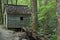 Small flour mill in the Smokey Mountains in the spring