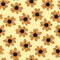 Small flower three seamless pattern. Vector illustration.