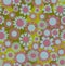 Small flowers in the evening meadow. Simple floral seamless pattern