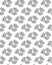 Small flowers seamless pattern with black and white roses with leafs for fashion print, botanical design, wrapping paper