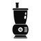 Small food mixer icon, simple style
