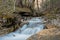 Small Forest Waterfall Long Exposure Water Blur