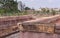 Small fresco at tank of Huchchimalli Gudi  Aihole  Karnataka  India