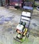 Small gasoline single direction plate compactor