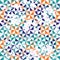 Small geometric abstract mosaic pattern