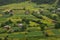 Small georgian village in racha. summer landscape