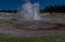 A Small Geyser Yellowstone National Park