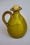 Small green terracotta pitcher with