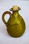 Small green terracotta pitcher with