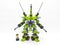 Small Green Transformable Robot Toy On White Isolation Background 02