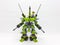 Small Green Transformable Robot Toy On White Isolation Background 03