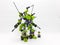 Small Green Transformable Robot Toy On White Isolation Background 06