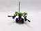 Small Green Transformable Robot Toy On White Isolation Background 16