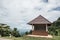 Small guard house on mountain