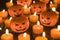 Small Halloween toy Pumpkins