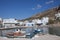 Small harbor of Finiki on Karpathos, Greece