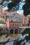 Small Historic Building in the Speicherstadt of Hamburg, Germany