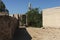 Small historic houses in the abandoned Al Jazirah Al Hamra, UAE