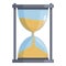 Small hourglass icon cartoon vector. Hour glass timer