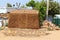 Small hut that are built to store cow or buffalo dung