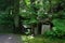 Small hut in the forest