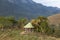 Small hut in the philippine landscape of Coron