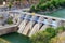 Small hydro-electric dam