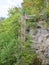 A small but impressive Valaste waterfall on the Gulf of Finland coast of Estonia