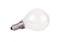 Small incandescent light bulb isolated