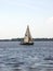 Small inland yachts  under sail