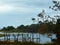 Small Inlet with Boat Landings off the Atlantic Ocean