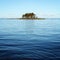 Small island in Ladoga lake near Valaam, Kareliya.