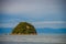 Small island in New Zealand. Abel Tasman national Park, located in South Island in New Zealand