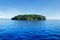 Small island off the coast of Taveuni, Fiji